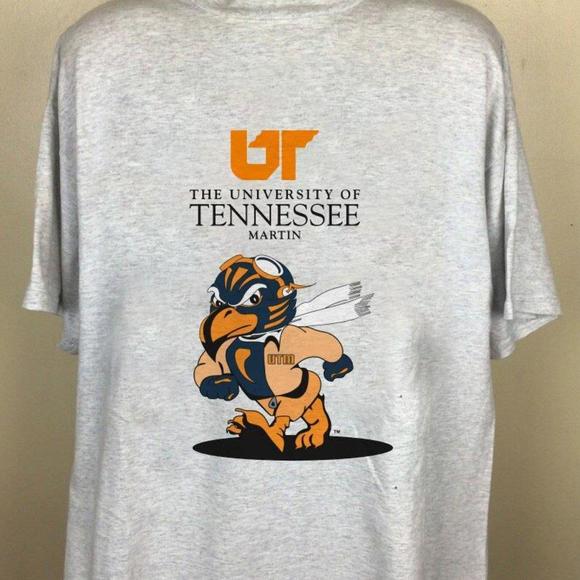 Tennessee Martin Skyhawks Mascot Ut Martin 90S Unisex T-shirt - Picture 1 of 4